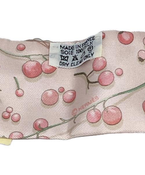 HERMES（エルメス）HERMES (エルメス) red berries ピンク 未使用品の古着・服飾アイテム