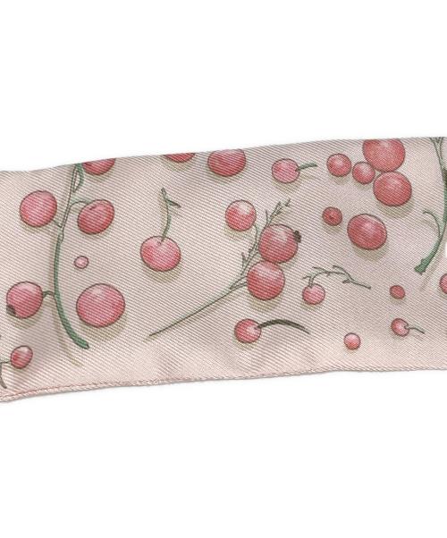 HERMES（エルメス）HERMES (エルメス) red berries ピンク 未使用品の古着・服飾アイテム