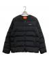 MERRELL（メレル）の古着「ノーカラーダウン」｜ブラック
