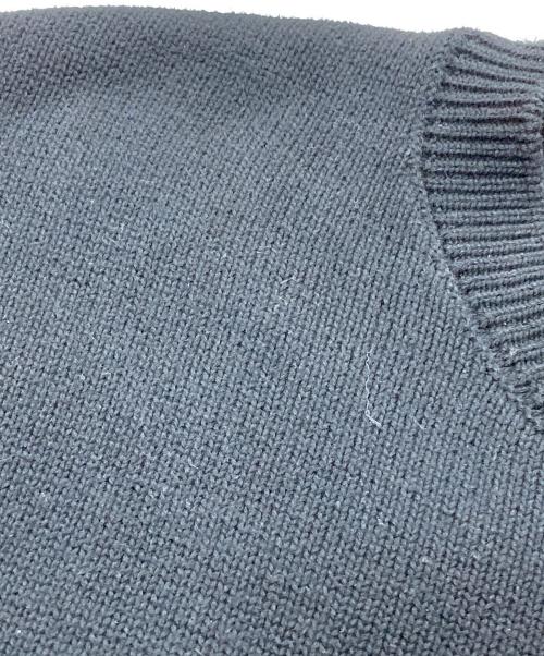 stussy（ステューシー）stussy (ステューシー) Bent Crown sweater/クラウンニット ブラック サイズ:Lの古着・服飾アイテム