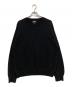 stussy（ステューシー）の古着「Bent Crown sweater/クラウンニット」｜ブラック