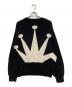 stussy (ステューシー) Bent Crown sweater/クラウンニット ブラック サイズ:L：8000円