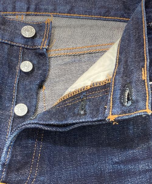 DENIME（ドゥニーム）DENIME (ドゥニーム) セルビッチデニムパンツ インディゴ サイズ:68.5cm (W27)の古着・服飾アイテム