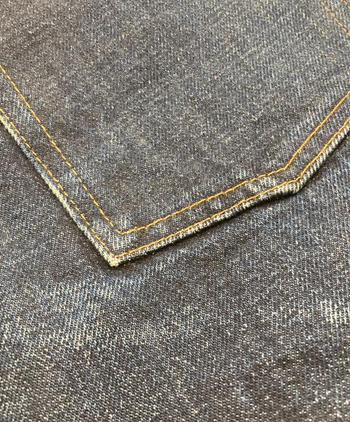 DENIME（ドゥニーム）DENIME (ドゥニーム) セルビッチデニムパンツ インディゴ サイズ:68.5cm (W27)の古着・服飾アイテム