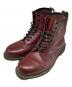 Dr.Martens（ドクターマーチン）の古着「8ホールブーツ」｜ワインレッド
