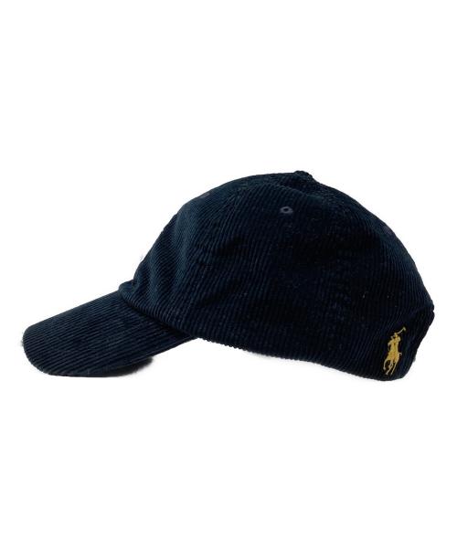 POLO COUNTRY（ポロカントリー）POLO COUNTRY (ポロカントリー) コーデュロイキャップ ネイビーの古着・服飾アイテム