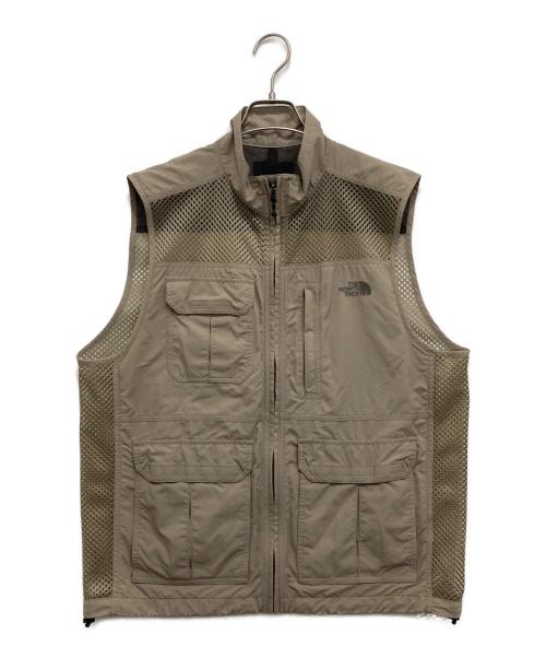 THE NORTH FACE（ザ ノース フェイス）THE NORTH FACE (ザ ノース フェイス) トレッカーメッシュベスト ベージュ サイズ:Lの古着・服飾アイテム