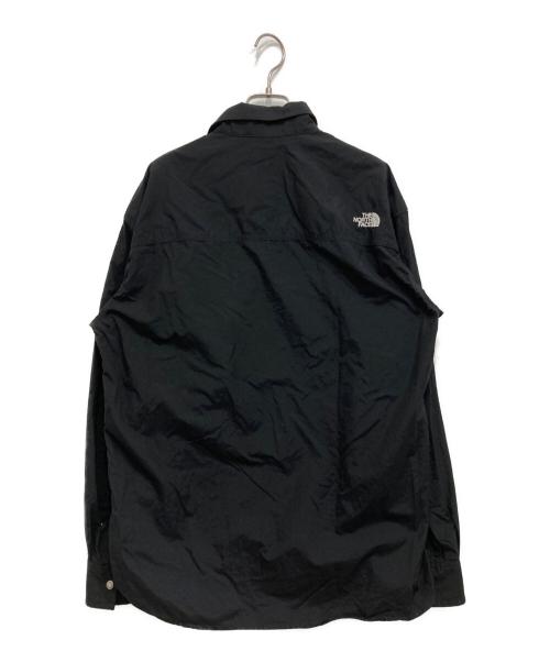 THE NORTH FACE（ザ ノース フェイス）THE NORTH FACE (ザ ノース フェイス) L/S Nuptse Shirt ブラック サイズ:Lの古着・服飾アイテム
