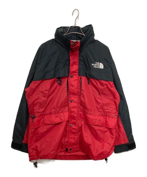 THE NORTH FACE（ザ ノース フェイス）THE NORTH FACE (ザ ノース フェイス) 90’sジップアップジャケット レッド×ブラック サイズ:Lの古着・服飾アイテム