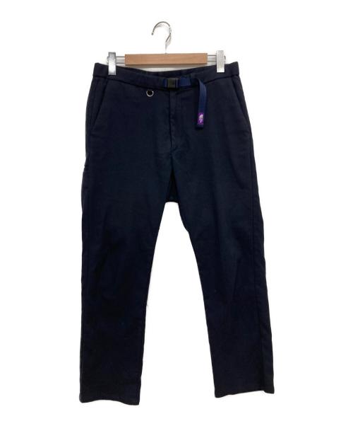 THE NORTHFACE PURPLELABEL（ザ・ノースフェイス パープルレーベル）THE NORTHFACE PURPLELABEL (ザ・ノースフェイス パープルレーベル) ストレッチサージウェビングベルトパンツ ネイビー サイズ:SIZE32の古着・服飾アイテム