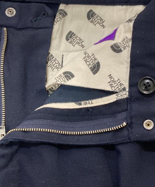 THE NORTHFACE PURPLELABEL（ザ・ノースフェイス パープルレーベル）THE NORTHFACE PURPLELABEL (ザ・ノースフェイス パープルレーベル) ストレッチサージウェビングベルトパンツ ネイビー サイズ:SIZE32の古着・服飾アイテム