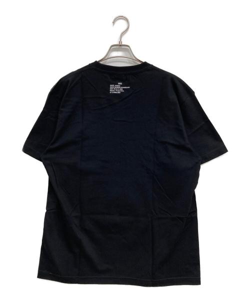 SUBCIETY（サブサエティ）SUBCIETY (サブサエティ) コラボプリントTシャツ ブラック サイズ:Lの古着・服飾アイテム