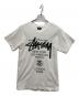 stussy（ステューシー）の古着「WORLD TOUR TEE」｜ホワイト