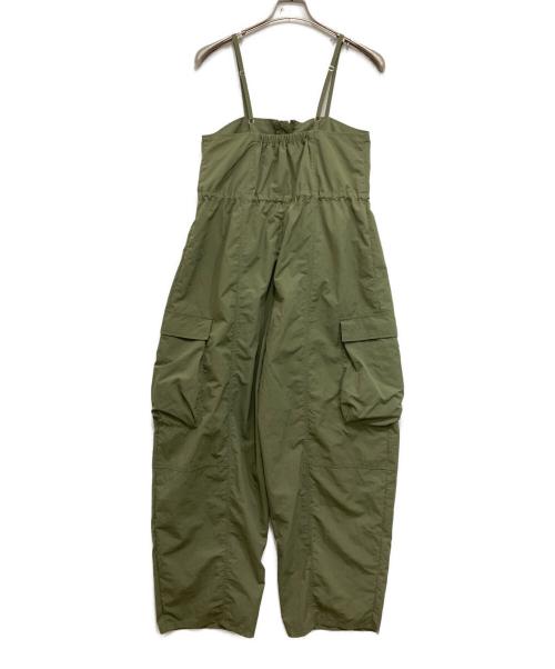 RAY BEAMS（レイ ビームス）RAY BEAMS (レイ ビームス) カーゴポケット キャミ サロペット カーキ 未使用品の古着・服飾アイテム