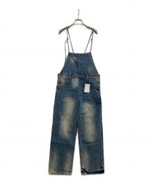 Whim Gazette（ウィムガゼット）の古着「DENIM ALL IN ONE２」｜ブルー
