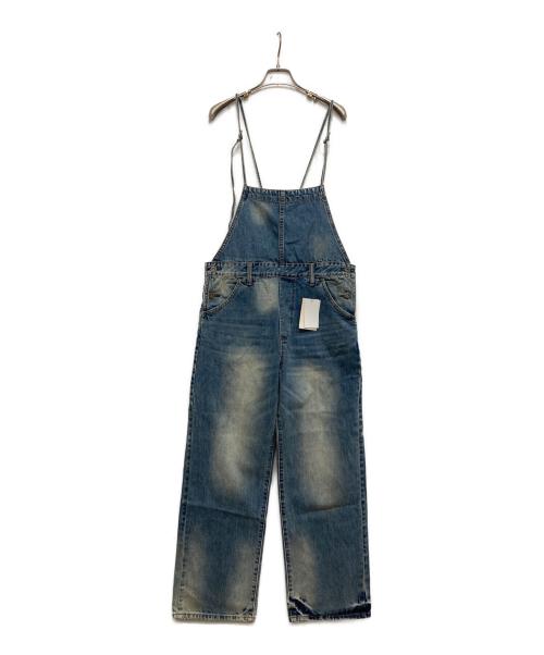Whim Gazette（ウィムガゼット）Whim Gazette (ウィムガゼット) DENIM ALL IN ONE２ ブルー サイズ:freeの古着・服飾アイテム