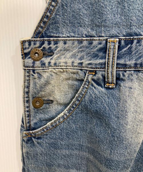 Whim Gazette（ウィムガゼット）Whim Gazette (ウィムガゼット) DENIM ALL IN ONE２ ブルー サイズ:freeの古着・服飾アイテム