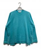 ENFOLDエンフォルド）の古着「LOOSE BOX PULLOVER」｜スカイブルー