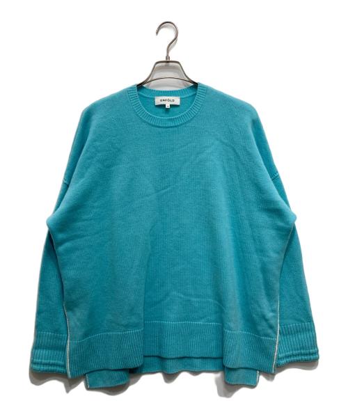 ENFOLD（エンフォルド）ENFOLD (エンフォルド) LOOSE BOX PULLOVER スカイブルー サイズ:38の古着・服飾アイテム