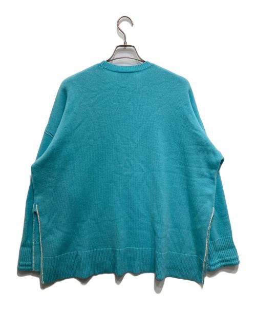 ENFOLD（エンフォルド）ENFOLD (エンフォルド) LOOSE BOX PULLOVER スカイブルー サイズ:38の古着・服飾アイテム