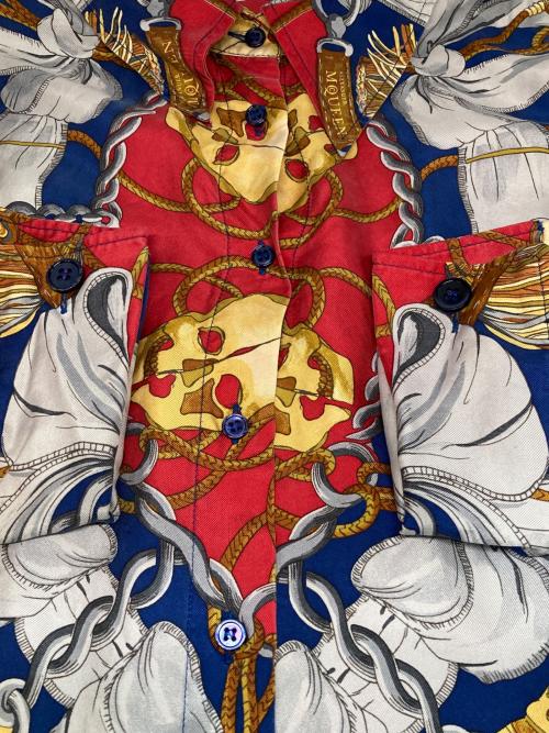 ALEXANDER McQUEEN（アレキサンダーマックイーン）ALEXANDER McQUEEN (アレキサンダーマックイーン) シルク総柄シャツ マルチカラー サイズ:40の古着・服飾アイテム