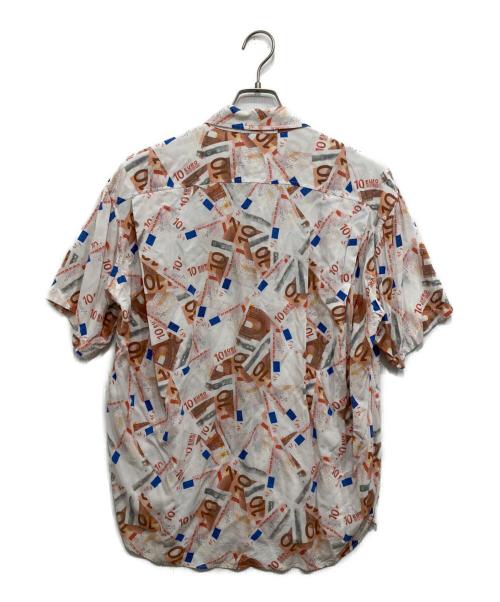 BALENCIAGA（バレンシアガ）BALENCIAGA (バレンシアガ) Euro Print 総柄半袖シャツ マルチカラー サイズ:34の古着・服飾アイテム