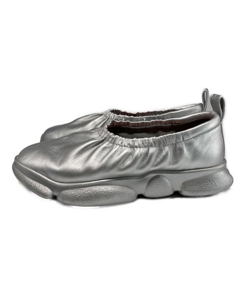 CAMPER（カンペール）CAMPER (カンペール) Kartst/カースト フラットシューズ グレー サイズ:23.5の古着・服飾アイテム