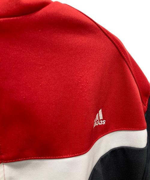 adidas（アディダス）adidas (アディダス) トラックジャケット レッド×ブラック サイズ:Lの古着・服飾アイテム