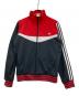 adidas（アディダス）の古着「トラックジャケット」｜レッド×ブラック