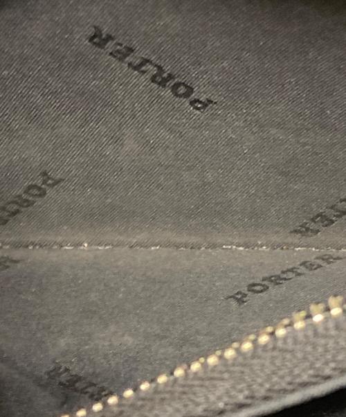 PORTER（ポーター）PORTER (ポーター) CURRENT ロングウォレット/長財布 ブラックの古着・服飾アイテム