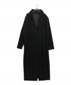 HOMME PLISSE ISSEY MIYAKEオム プリッセ イッセイ ミヤケ）の古着「TAILORED PLEATS 2/プリーツロングコート」｜ブラック