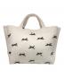 Gypsohila（ジプソフィア）の古着「Travel Bag (L)/リボントートバッグ」｜ホワイト