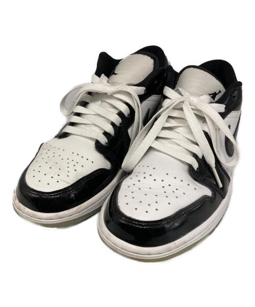 NIKE（ナイキ）NIKE (ナイキ) AIR JORDAN 1 LOW SE ホワイト×ブラック サイズ:25の古着・服飾アイテム