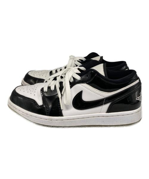 NIKE（ナイキ）NIKE (ナイキ) AIR JORDAN 1 LOW SE ホワイト×ブラック サイズ:25の古着・服飾アイテム