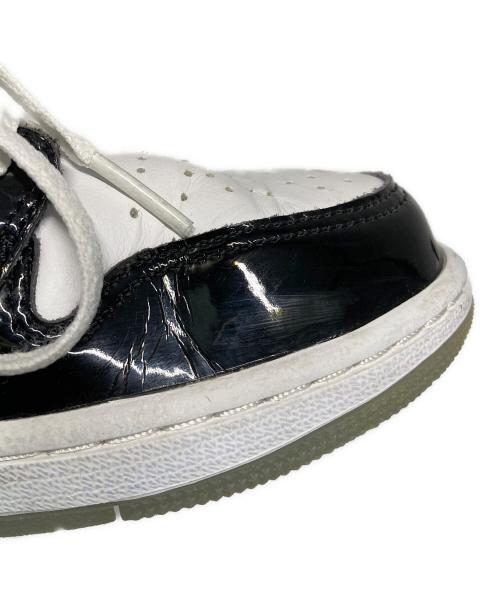 NIKE（ナイキ）NIKE (ナイキ) AIR JORDAN 1 LOW SE ホワイト×ブラック サイズ:25の古着・服飾アイテム