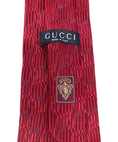 GUCCI（グッチ）GUCCI (グッチ) ネクタイ レッド サイズ:-の古着・服飾アイテム