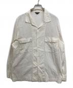 COMME des GARCONS HOMME PLUSコムデギャルソンオムプリュス）の古着「90’s長袖開襟シャツ」｜ホワイト