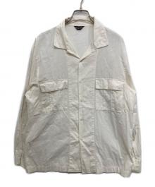 COMME des GARCONS HOMME PLUS（コムデギャルソンオムプリュス）の古着「90’s長袖開襟シャツ」｜ホワイト
