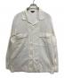 COMME des GARCONS HOMME PLUS（コムデギャルソンオムプリュス）の古着「90’s長袖開襟シャツ」｜ホワイト
