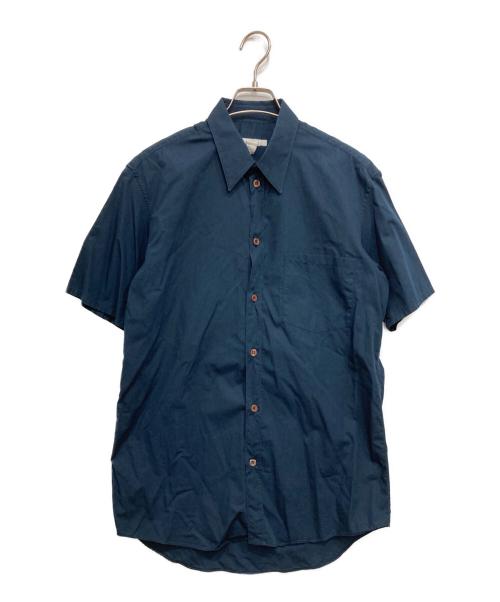 HELMUT LANG（ヘルムートラング）HELMUT LANG (ヘルムートラング) 半袖シャツ ネイビー サイズ:39　（15　1/2）の古着・服飾アイテム