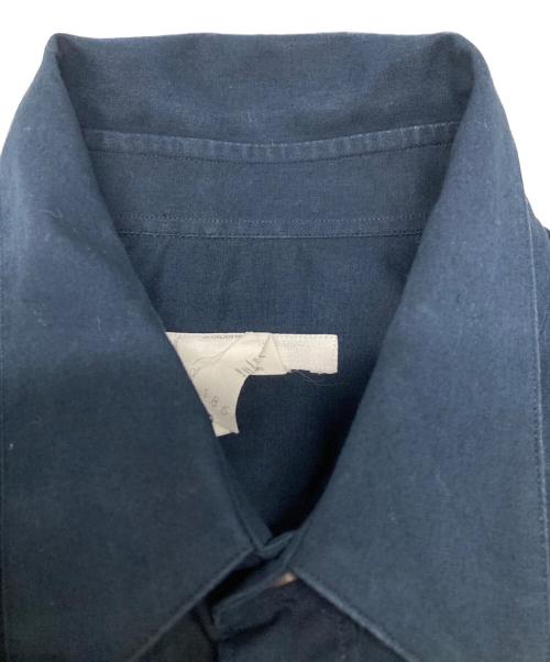HELMUT LANG（ヘルムートラング）HELMUT LANG (ヘルムートラング) 半袖シャツ ネイビー サイズ:39　（15　1/2）の古着・服飾アイテム