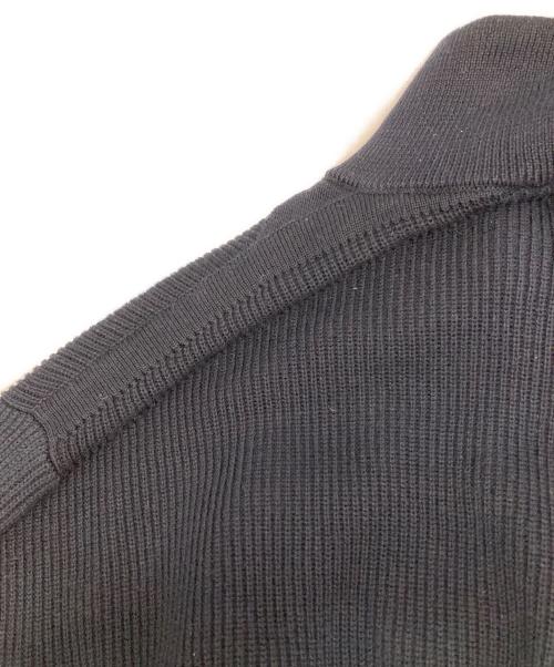 STONE ISLAND（ストーンアイランド）STONE ISLAND (ストーンアイランド) RIBBED SOFT ORGANIC COTTON - CARDIGAN ネイビー サイズ:Lの古着・服飾アイテム