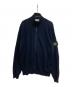 STONE ISLAND（ストーンアイランド）の古着「RIBBED SOFT ORGANIC COTTON - CARDIGAN」｜ネイビー
