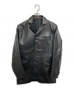 中古・古着通販】Delan (デラン) ラムレザー シングルライダース