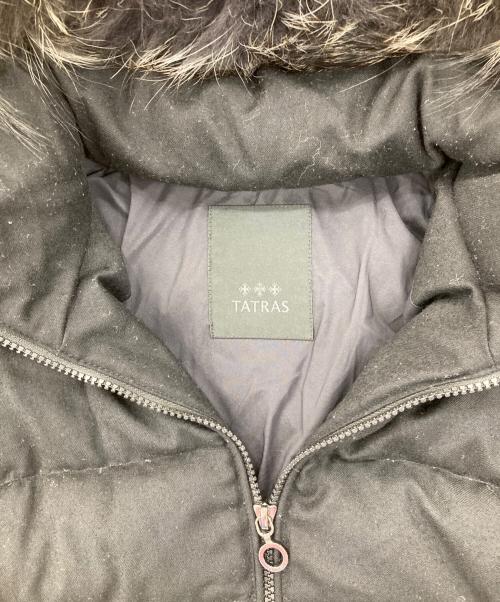 TATRAS（タトラス）TATRAS (タトラス) LAVIANA/ファー付きダウンコート ブラック サイズ:01の古着・服飾アイテム