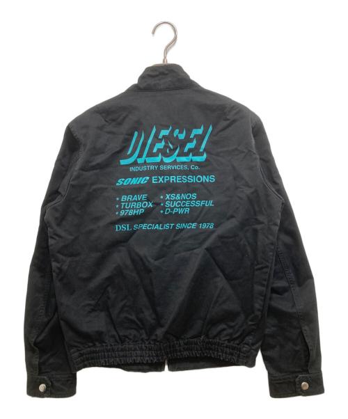 DIESEL（ディーゼル）DIESEL (ディーゼル) J-HALLS/ジップジャケット ブラック サイズ:XSの古着・服飾アイテム