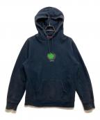SUPREMEシュプリーム）の古着「Apple Hooded Sweatshirt」｜ネイビー