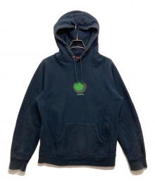 SUPREME（シュプリーム）の古着「Apple Hooded Sweatshirt」｜ネイビー