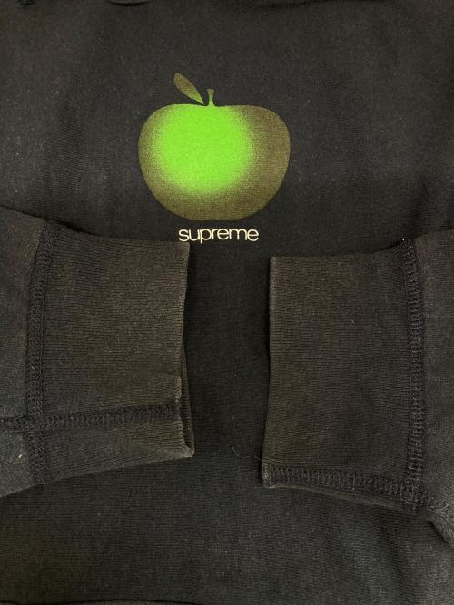 SUPREME（シュプリーム）Supreme (シュプリーム) Apple Hooded Sweatshirt ネイビー サイズ:Mの古着・服飾アイテム