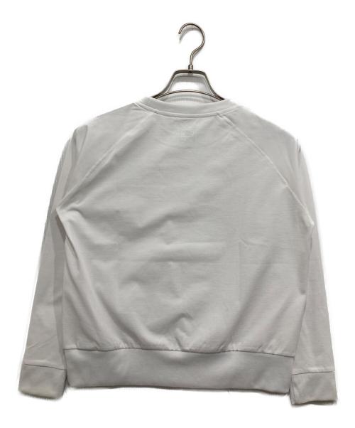 THE NORTH FACE（ザ ノース フェイス）THE NORTH FACE (ザ ノース フェイス) ロングスリーブエアリーリラックスティー ホワイト サイズ:Ｓの古着・服飾アイテム